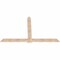 Ekena Millwork Eugene Smooth Timber Gable Bracket, Douglas Fir, 84"W x 53"H x 1 1/2"D x 5 1/2"F, 15/12 Pitch GBW084X53X0206EUG00SDF - alternate 4